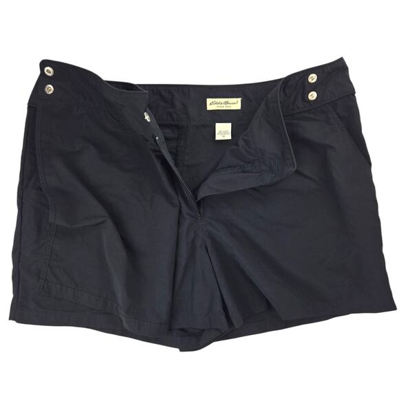 Eddie Bauer | Black, Nylon, Skort | Size 18 - Picture 2 of 5